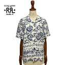 t[ _uA[G fB[X |lVA ԕ  l AnVc / zCgRalph Lauren DOUBLE RL RRL Print Linen Camp Shirt