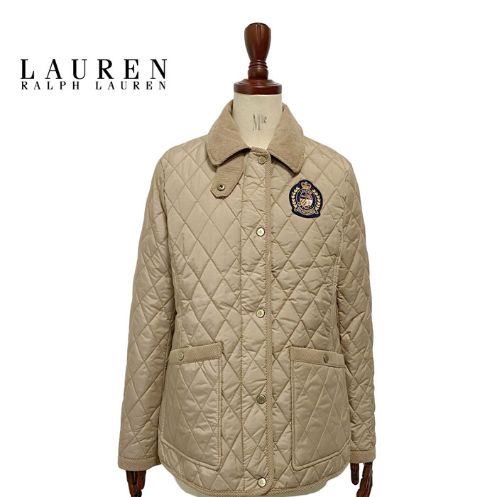 ローレン ラルフローレン レディース エンブレム 中綿 キルティングジャケット エンブレム アウターLAUREN Ralph Lauren Women 039 s Quilted Jacket