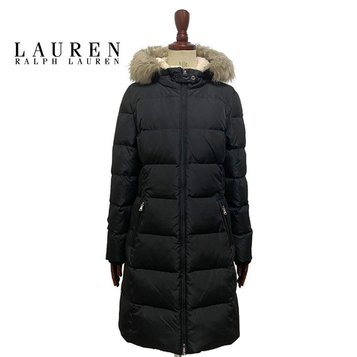 ローレンラルフローレン アウター レディース ローレン ラルフローレン レディース ファー　フード付き ダウン　コート　ジャケットLAUREN Ralph Lauren Down Hoodie Jacket