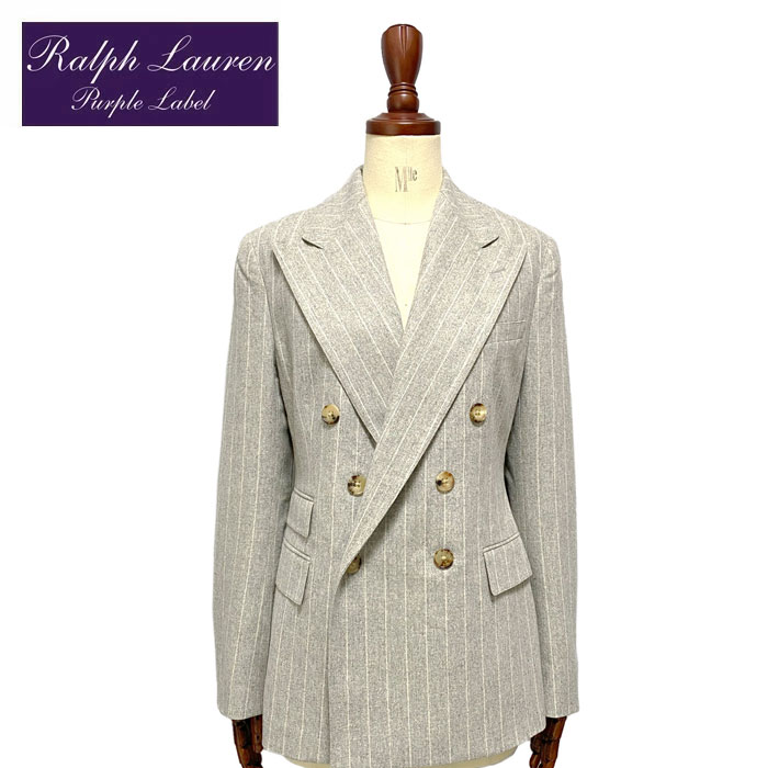 ラルフローレン コレクション パープルレーベル レディース ウール ダブルブレステッド ブレザーRalph Lauren Collection Wool DOUBLE Blazer