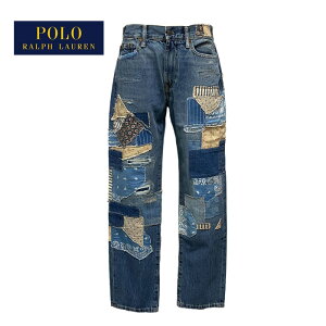 ݥ ե ǥ ѥå ܡե  ǥ˥POLO Ralph Lauren Patchwork Avery Boyfriend Jeans