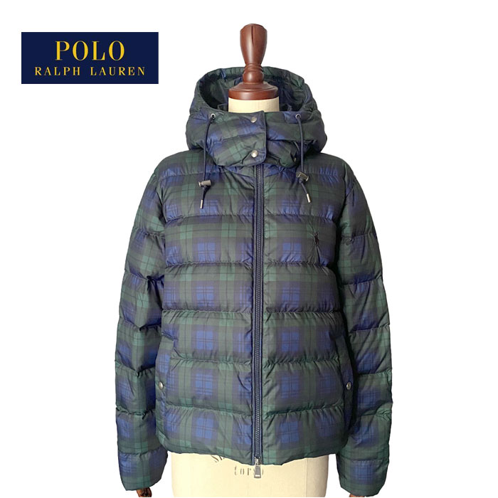 ラルフ ローレン ダウンジャケット レディース ポロ ラルフローレン レディース チェック ダウン パーカー ジャケットPOLO Ralph Lauren Women's Plaid Down Parka Jacket