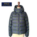 ポロ ラルフローレン レディース チェック ダウン パーカー ジャケットPOLO Ralph Lauren Women 039 s Plaid Down Parka Jacket