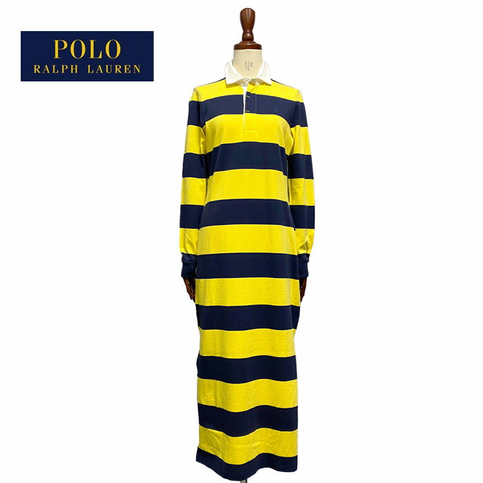 OUTLET ݥ ե ǥ ݥˡɽ ܡ ޥ桡饬ĥԡPOLO Ralph Lauren Maxi Rugby Shirts Dress