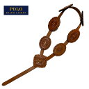 ポロ ラルフローレン レディース レザー コンチョベルトPOLO Ralph Lauren Concho Leather Belt