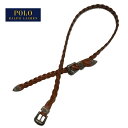 ポロ ラルフローレン レディース ダブルバックル ブレードレザーベルトPOLO Ralph Lauren Doube Backle blade Leather Belt