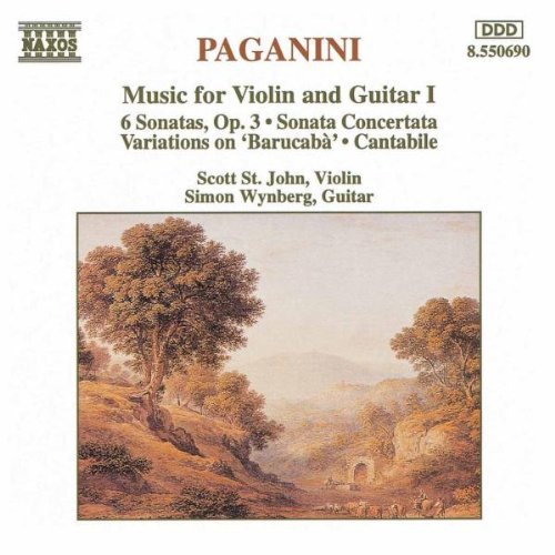 パガニーニ：ヴァイオリンとギターのための作品集 I