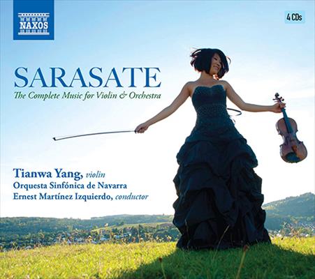 ティアンワ・ヤン:パブロ・サラサーテ:ヴァイオリンと管弦楽のための作品集[4CDs]