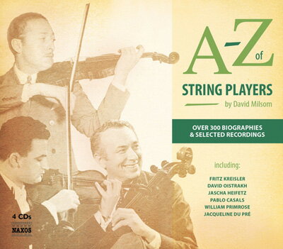 A TO Z ストリング・プレイヤーズ(A TO Z OF STRING PLAYERS)[4CDs]