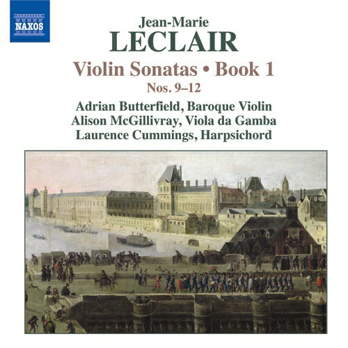 ルクレール:ヴァイオリン・ソナタ Op.1第9番~第12番