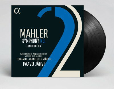 マーラー: 交響曲 第2番 「復活」／パーヴォ・ヤルヴィ、トーンハレ管 (LP) [2LP] naxos-10034120 ナクソス ミュージックストア パッケージ画像
