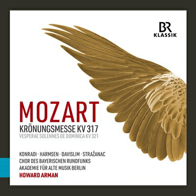 【わけあり】モーツァルト: 戴冠式ミサ／ハワード・アーマン（指揮）、バイエルン放送合唱団、ベルリン古楽アカデミー