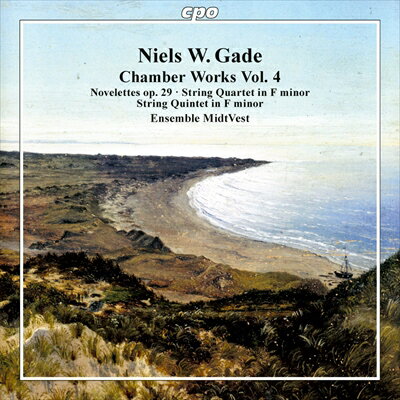 曲目・内容●ピアノ三重奏のためのノヴェレッテ集 Op.29●弦楽四重奏曲 ヘ短調（1851）●弦楽五重奏曲 ヘ短調（1837）アーティスト（演奏・出演）アンサンブル・ミッドヴェストレコーディング2015年5月28-19日,24日 … 1“Knudsens”, Holstebro2016年1月11-13日 … 22015年12月15-16日 … 3HEART - Herning Museum of Contemporary Art商品番号：555198ゲーゼ（1817-1890）：〈室内楽作品集 第4集〉ピアノ三重奏のためのノヴェレッテ集 Op.29弦楽四重奏曲 ヘ短調弦楽五重奏曲 ヘ短調 ［アンサンブル・ミッドヴェスト］ GADE, N.W.: Chamber Works, Vol. 4 - Novelettes, Op. 29 / String Quartet in F Minor / String Quintet in F Minor (Ensemble MidtVest)CD 発売日：2018年09月05日 NMLアルバム番号：555198-2 CPOメンデルスゾーンに私淑し、彼の死後ゲヴァントハウス管弦楽団の指揮者となったゲーゼ。しばらくはライプツィヒで活躍するも、戦争のため母国デンマークに戻りコペンハーゲン音楽学校を設立。以降は作曲家、教育者としてデンマーク音楽の発展に尽くしました。彼の作品はドイツ・ロマン派の流れを汲み、とりわけ室内楽はシューマンの影響が強く感じられます。また、ゲーゼは「ノヴェレッテ集」のように自作を何度も改訂しましたが、1851年の弦楽四重奏曲だけは一度も手を加えた形跡がなく、なぜ彼がこの作品だけは原型のまま残したのかは今でもわかりません。このアルバムでは、改訂される前のノヴェレッテ集のフィナーレも収録されており、ゲーゼの作品に対する強い思いも感じ取ることができます。演奏は第1集から変わらずアンサンブル・ミッドウェストが担当しています。作曲家検索リンク（このタイトルに収録されている作曲家）ゲーゼ関連商品リンク第2集777165第3集555077第5集555199