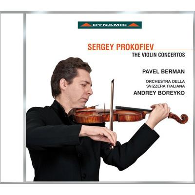 プロコフィエフ（1891-1953）: Violin Concerto、 1、 2、 : P.berman(Vn)Boreyko / Svizzera Italiana O +sonata For 2 Violins