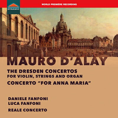 曲目・内容マウロ・ダライ（1687-1757）1-3.協奏曲 ニ短調 - 2つのヴァイオリンのために4-6.協奏曲 ニ長調*7-9.協奏曲 変ロ長調*10-12.協奏曲 変ロ長調「アンナ・マリアのために」*13-15.協奏曲 ヘ長調（伝：カルロ・ズッカーリ作） **16-18.協奏曲 ニ長調「アンナ・マリアのために」（オーケストラ・パートはエミリオ・ゲッツィによる） **世界初録音アーティスト（演奏・出演）レアーレ・コンチェルト（古楽器使用）ダニエレ・ファンフォーニ（ソロ・ヴァイオリン）［ジョフレード・カッパ 1690年製 …*］ルカ・ファンフォーニ（ソロ・ヴァイオリン）［ロレンツォ・ストリオーニ1778年製 …**］アントネッラ・タネッティ（第1ヴァイオリン）［マリヌス・カピッキオーニ 1928年製］フランチェスコ・フェッラーティ（第1ヴァイオリン）［パオロ・アントニオ・テストーレ 1723年製］ダヴィデ・クアリア（第2ヴァイオリン）［ジャン＝バティスト・ヴィヨーム 1840年製］ミケーレ・ブラギニ（ヴィオラ）［製作者不詳 18世紀］マッシミリアーノ・ファンフォーニ（チェロ）［ジローラモ・アマティ 1600年頃製］アントニーノ・アンジェロ・アリベルティ（室内オルガン、bourdon at 8’）［フランチェスコ・ジベリーニ 2010年製］レコーディング2022年1月22-25日Digitube Studio Mantova（イタリア）商品番号：CDS-7982マウロ・ダライ（1687-1757）：ドレスデン協奏曲集 ［レアーレ・コンチェルト（古楽器使用）］ D&#39;ALAY, M.: Dresden Concertos, &quot;For Anna Maria&quot; (D. and L. Fanfoni, Reale Concerto)CD 発売日：2023年02月24日 NMLアルバム番号：CDS7982 DYNAMICパルマ出身のヴァイオリニスト・作曲家マウロ・ダライ。1712年から1726年及び1730年から1739年にサンタ・マリア・デッラ・ステッカータ大聖堂に仕えていたこと以外、彼の経歴はほとんど知られておりませんが、スペイン王フェリペ5世の宮廷に仕え、スペイン王妃となったエリザベッタ・ファルネーゼのお気に入りとしてかなりの富と名声を得たとされています。彼はフェリペ5世から下賜された1718年製のストラディヴァリウスを生涯大切にし、ヴァイオリン曲を中心に、ソナタやカンタータなど、いくつかの作品を残しました。このアルバムに収録された協奏曲の譜面はドレスデンのザクセン国立図書館に所蔵されているため「ドレスデン協奏曲」と呼ばれており、ヴィヴァルディ作品をモデルとしながらも、スタイルはより自由で、時にはギャラント様式も取り入れたモダンなものとなっています。作品が捧げられた「アンナ・マリア」とは当時ヴェネツィアでヴィルトゥオーゾ奏者として活躍したヴィヴァルディの弟子アンナ・マリア・デッラ・ピエタのことです。前作「ヴァイオリン協奏曲第1番-第12番（CDS-7892）」と同じくダニエレ・ファンフォーニとルカ・ファンフォーニを中心としたアンサンブル「レアーレ・コンチェルト」が演奏しています。作曲家検索リンク（このタイトルに収録されている作曲家）ダライ関連商品リンクヴァイオリン協奏曲CDS-7892