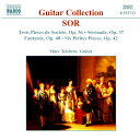 ソル:3つの社交的小品 Op. 36/セレナード Op. 37/幻想曲 Op. 40/6つの小品 Op. 42 (テイコルツ)