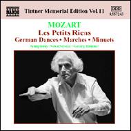モーツァルト：バレエ「レ・プティ・リアン」（ティントナー・エディション 11）