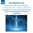 クシシュトフ・ペンデレツキ - Krzysztof Penderecki (1933-2020)・3つのチェロのための合奏協奏曲第1番・ラルゴ・チェロと管弦楽のためのソナタイヴァン・モニゲッティ - Ivan Monighetti (チェロ)アルト・ノラス - Arto Noras (チェロ)ラファウ・クヴィアトコウスキ - Rafa? Kwiatkowski (チェロ)ワルシャワ・フィルハーモニー管弦楽団 - Warsaw Philharmonic Orchestraアントニ・ヴィト - Antoni Wit (指揮)録音: 18-21 February 2007、 Warsaw Philharmonic Concert Hall、 Warsaw、 Poland