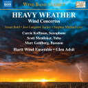 曲目・内容スーザン・ボッティ（1962-）1-5.sull'alaサクソフォンと管楽アンサンブルのための協奏曲（2014）ジェス・ラングストン・ターナー（1983-）6-8.Heavy Weatherテューバと管楽アンサンブルのための協奏曲（2013）スティーブン・マイケル・グリック（1949-）：8-10.Guignor ギニョールファゴットと管楽器、パーカッションによる小オーケストラのための（2017）アーティスト（演奏・出演）キャリー・コフマン（サクソフォン） … 1-5スコット・メンドカー（テューバ） … 6-7マーク・ゴールドバーグ（ファゴット） … 8-10グレン・アドシット指揮ハート・ウィンド・アンサンブルレコーディング2013年12月17日 … 1-52014年12月15日 … 6-72018年12月17日 … 8-10The Lincoln Theater,University of Hartford, W. Hartford, CT, USA商品番号：8.574087Heavy Weather管楽器のための協奏曲集（ボッティ、ターナー、スティーブン・マイケル・グリック） ［グレン・アドシット（指揮）／ハート・ウィンド・アンサンブル 他］ Wind Concertos - BOTTI, S. / TURNER, J.L. / GRYC, S.M. (Heavy Weather) (Koffman, Mendoker, M. Goldberg, Hartt Wind Ensemble, Adsit)CD 発売日：2020年02月21日 NMLアルバム番号：8.574087 NAXOS［8.574...］アメリカ、ハート大学の学生たちによって組織されている「ハート・ウィンド・アンサンブル」は過去20年間に40以上の作品を初演するなど、卓越した技術と革新的な選曲で注目を浴びている団体です。このアルバムにはアメリカを代表する3人の作曲家の協奏曲が収録されており、各々のソリストとともにアンサンブルの多様性を追及しています。女性作曲家ボッティの「sull'ala」は翼を意味し、飛行する際に発せられるさまざまな音をサクソフォンとオーケストラで表現しています。ターナーの「Heavy Weather」は熱暑や嵐などの気象現象を表現した劇的な音絵巻。第2楽章の嵐での迫力ある描写が見事です。グリックの「ギニョール」はフランスで生まれた指人形芝居の主人公の名前。コミカルなファゴットが主役を演じます。作曲家検索リンク（このタイトルに収録されている作曲家）グレイターナーボッティ