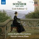 曲目・内容ハンス・ゾマー（1837-1922）1-4.ヴェルシュラントからのヴェルナーの歌 「ゼッキンゲンのラッパ吹きからの14の歌」 Op.12より（1887-89）第2曲 夏の夜第4曲 海辺にて第12曲 冬の夜第14曲 目覚め5.6.7つの歌 Op.18より（1886-91）第2曲 泣かないで第3曲 ぼくの考えの、心の、感覚のすべては7-13.9つの歌 Op.9より（1885）第1曲 使者第2曲 祝福された忘却第4曲 兵士第5曲 夜第8曲 晩祷第9曲 古城にて第10曲 ヴィーナス夫人14-16.南国から Op.10より（1885-86）第1曲 カンツォネッタ第2曲 ヴェネツィアのゴンドラの歌第6曲 森が伐採される時17.Der arme Taugenichts Op.27（1885-86）18.7つの歌 Op.16より（1891）第3曲 炭焼き女が酔っ払って19-22.6つの歌 Op.17より（1885-91）第2曲 私には感じられる、人生が走り去って行くように第3曲 トリオレット第5曲 ああ恋人よ、僕は今別れを告げる第6曲 夕べの歌23.24.3つの歌 Op.14より（1889-90）第2曲 静かに第3曲 日没7、8、13、23を除き世界初録音アーティスト（演奏・出演）ヨッヘン・クプファー （バス・バリトン）マルセロ・アマラル （ピアノ）レコーディング2019年2月5-9日Historischer Reitstadel, Neumarkt in der Oberpfalz（ドイツ）商品番号：8.574142ゾマー（1837-1922）：歌曲集 第2集 ［ヨッヘン・クプファー （バス・バリトン）／マルセロ・アマラル （ピアノ）］ SOMMER, H.: Lied Edition, Vol. 2 (J. Kupfer, Amaral)CD 発売日：2022年01月28日 NMLアルバム番号：8.574142 NAXOS［8.574...］ドイツ・リートの歴史にひっそりと名を残すハンス・ゾマー。幼いころから音楽を愛好し、劇音楽や美しい歌曲を数多く遺しましたが、実際の職業はブラウンシュヴァイク工科大学の数学科教授。「屈折学」の専門家であり、高名な研究者でした。しかしライプツィヒではシューマン、ブラームス、ヨアヒムらを含むサークルに属し、40代から本業の合間に精力的に作品を発表、リヒャルト・シュトラウスからも絶賛されるなど優れた能力を発揮しました。作品がほとんど出版されることがなかったため、その大半が忘れられてしまいましたが、20世紀の終わり頃から再び演奏されるようになり、雄弁なピアノ・パートと詩に沿った美しい旋律が人々の心を捉えています。このアルバムに収録されているのもほとんどが世界初録音。第1集と同じくヨッヘン・クプファーが伸びやかな声で歌いあげました。作曲家検索リンク（このタイトルに収録されている作曲家）ゾマーゾマー