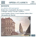 ジョアキーノ・ロッシーニ - Gioachino Rossini (1792-1868)・歌劇「試金石」アガタ・ビエンコフスカ - Agata Bienkowska (メゾ・ソプラノ)アンナ・リタ・ジェンマベッラ - Anna Rita Gemmabella (メゾ・ソプラノ)アンケ・ヘルマン - Anke Herrmann (ソプラノ)ラファエレ・コンスタンテューニ - Raffaele Constantini (バス)アレッサンドロ・コデルッピ - Alessandro Codeluppi (テノール)ダリウス・マチェイ - Dariusz Machej (バス)ジョアッキーノ・ツァッレッリ - Gioacchino Zarrelli (バリトン)吉原輝 - Teru Yoshihara (バリトン)チェコ室内合唱団 - Czech Chamber Choirブルノ・チェコ室内ソロイスツ - Czech Chamber Soloists、 Brnoアレッサンドロ・デ・マルキ - Alessandro De Marchi (指揮、チェンバロ))録音: 21、 24 and 27 July 2001、 Kurhaus Bad Wildbad、 Germanyこのオペレッタを知っている人は少ないでしょう。1812年にミラノで初演された初期の作品であり、ロッシーニの地位を向上させた一作としてもっと評価されるべき作品。独身の伯爵が本当の愛を得るために「恋の試金石」を仕掛けるコメディで、全曲盤のリリースはロッシーニ・ファンへのうれしいプレゼントです。