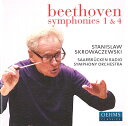 ベートーヴェン：交響曲第1番, 第4番（ザールブリュッケン放送響／スクロヴァチェフスキ）＜CD＞