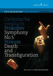 チェリビダッケ プロコフィエフ Celibidache conducts Prokofiev Symphony No. 5 Strauss Death and Transfigurati DVD