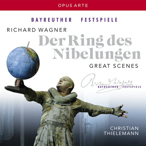 リヒャルト・ワーグナー - Richard Wagner (1813-1883)・楽劇「ラインの黄金」（抜粋）・楽劇「ワルキューレ」（抜粋）・楽劇「ジークフリート」（抜粋）・楽劇「神々の黄昏」（抜粋）アルベルト・ドーメン - Albert Dohmen (バス・バリトン)ラルフ・ルーカス - Ralf Lukas (バス)クレメンス・ビーバー - Clemens Bieber (テノール)アルノルト・ベゾイエン - Arnold Bezuyen (テノール)アンドリュー・ショア - Andrew Shore (バス)ミシェル・ブリート - Michelle Breedt (ソプラノ)クリスタ・マイヤー - Christa Mayer (メゾ・ソプラノ)フィオニュアラ・マッカーシー - Fionnuala McCarthy (メゾ・ソプラノ)ウルリケ・ヘルツェル - Ulrike Helzel (メゾ・ソプラノ)シモーネ・シュレーダー - Simone Schroder (コントラルト)エンドリック・ヴォットリヒ - Endrik Wottrich (テノール)エヴァ＝マリア・ウェストブルク - Eva-Maria Westbroek (ソプラノ)アルベルト・ドーメン - Albert Dohmen (バス・バリトン)Sonja Muhleck (ソプラノ)エディット・ハッラー - Edith Haller (ソプラノ)アンナ・ガブラー - Anna Gabler (ソプラノ)マッティーナ・ディーケ - Martina Dike (メゾ・ソプラノ)シモーネ・シュレーダー - Simone Schroder (コントラルト)ウィルケ・テ・ブルンメルストルーテ - Wilke te Brummelstroete (アルト)アネッテ・クッテンバウム - Annette Kuttenbaum (メゾ・ソプラノ)Manuela Bress (メゾ・ソプラノ)スティーヴン・グールド - Stephen Gould (テノール)アルベルト・ドーメン - Albert Dohmen (バス・バリトン)リンダ・ワトソン - Linda Watson (ソプラノ)ラルフ・ルーカス - Ralf Lukas (バス)ハンス＝ペーター・ケーニヒ - Hans-Peter Konig (バス)バイロイト祝祭管弦楽団 - Bayreuth Festival Orchestraクリスティアン・ティーレマン - Christian Thielemann (指揮)録音: 2008、 Bayreuth Festspielhaus、 Germany