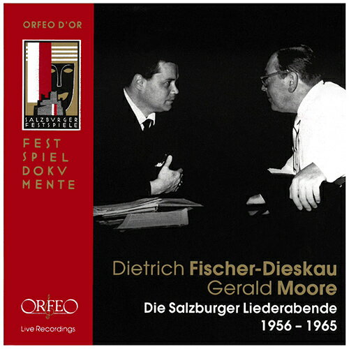 ザルツブルク音楽祭歌曲リサイタル集1956-1965（フィッシャー＝ディースカウ、ムーア）