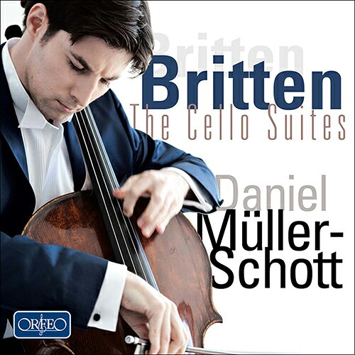 ベンジャミン・ブリテン - Benjamin Britten (1913-1976)・無伴奏チェロ組曲第1番 Op. 72・無伴奏チェロ組曲第2番 Op. 80・無伴奏チェロ組曲第3番 Op. 87ダニエル・ミュラー＝ショット - Daniel Muller-Schott (チェロ)録音: 26 July 2009、 Bavaria Musik Studios、 Bavaria、 Germany
