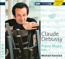 クロード・ドビュッシー - Claude Debussy (1862-1918)・前奏曲集 第1巻・燃える炭火に照らされた夕べ・カンマ（ピアノ版）・間奏曲（ピアノ三重奏曲 - 第2楽章 スケルツォ-インテルメッツォによる）・象たちのトーマイ（ロバート・オーリッジによる補筆完成版）・小ワルツ（ロバート・オーリッジによる補筆完成版）ミヒャエル・コルスティック - Michael Korstick (ピアノ)