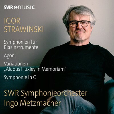 ストラヴィンスキー：管楽器のための交響曲、交響曲、『アゴン』 他／メッツマッハー