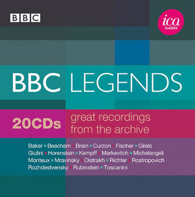 BBCレジェンド-アーカイヴからの偉大なる録音集[20CD]