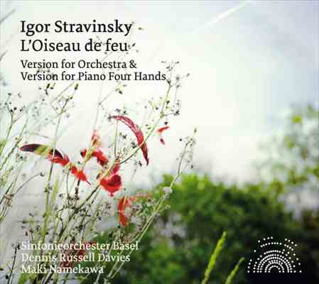イーゴリ・ストラヴィンスキー:バレエ音楽「火の鳥」オリジナル管弦楽版＆2台ピアノ版[2CDs]