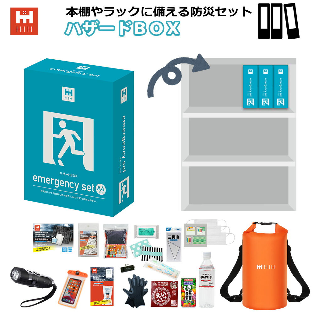 【防災グッズ A4】HIH 防災セット ハ