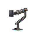 NB【送料無料】【送料無料】モニターアーム 大型 大画面 曲面モニター用モニターアーム 17-57インチ対応 高耐荷重2-20kg ディスプレイアーム 機械スプ...