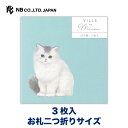 エヌビー社 ぽち袋 Minou ティナ | ポチ袋 点袋 3枚入 封シール付 お札二つ折りサイズ 子猫 ねこ 猫 ネコ ペルシャ ミニ袋 おしゃれ 御洒落 オシ...