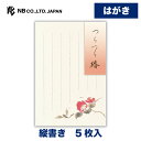 エヌビー社 はがき 冬四集 赤椿 2A | 5枚入 ハガキ 葉書 ポストカード 縦書き 郵便番号枠あり 和風 冬のご挨拶 レター 手紙 メッセージ お礼 祝い ...