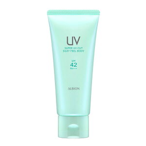 アルビオン正規品 スーパー UV カット　シルキーフィール ボディ 100g｜SPF42 PA+++〈ボディ用日やけ止め乳液〉【2024年2月18日発売】