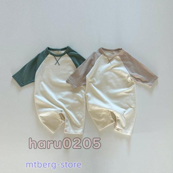 ベビー服 ロンパース 赤ちゃん 長袖 春秋服 部屋着 新生児 秋冬 可愛い 男の子 女の子 子供服 孫 キッ..