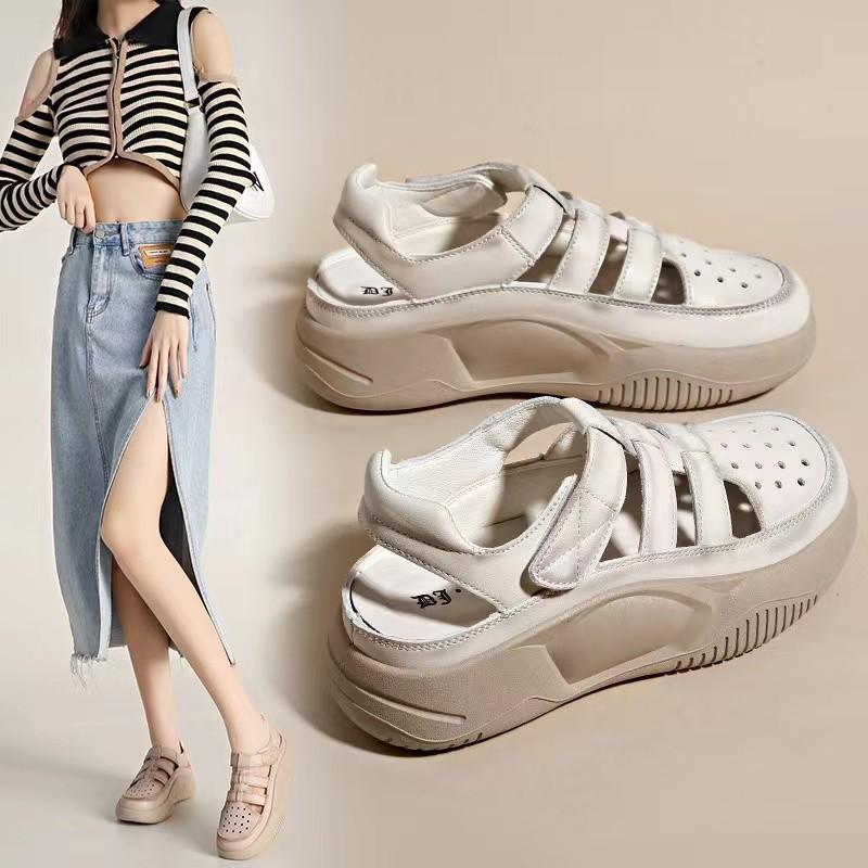 スニーカーサンダル 厚底 レディース春夏