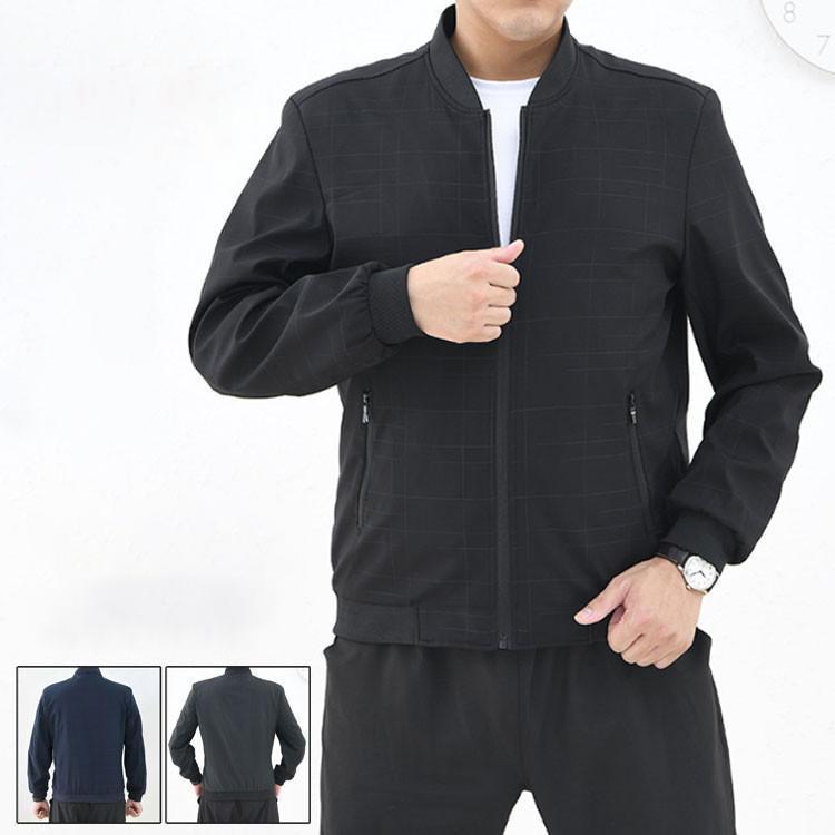 ビジネスコート メンズ 春秋　メンズ無地 シンプル メンズアウター　メンズ　ジャンパー 大きいサイズ30代40代 50代 60代
