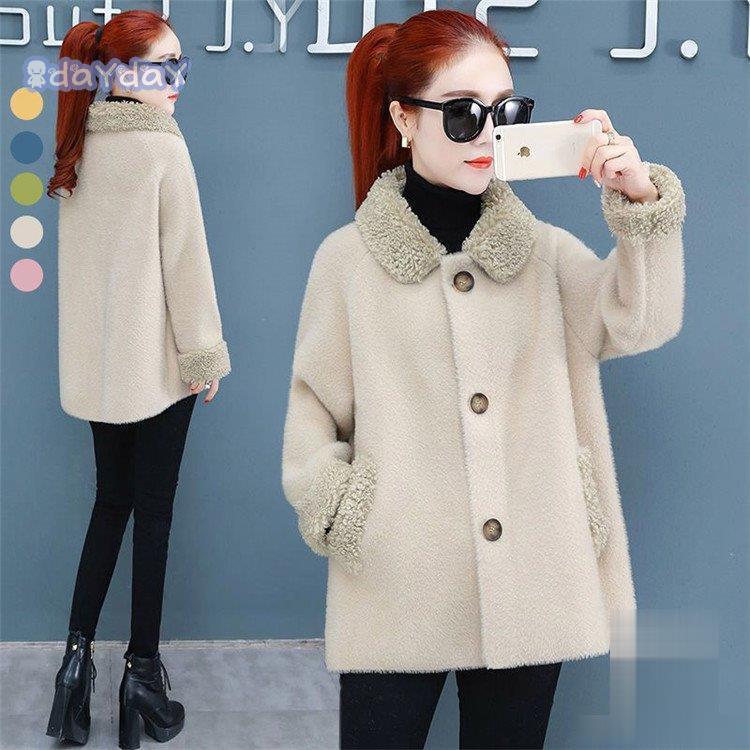 コート 短いコート 長袖 秋 ブラウス トップス レディース ショート丈 前開き 折り襟 カジュアル風 リボン 無地 ゆったり 着痩せ 30代