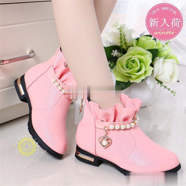 子供用 秋冬 ブーツ あつたか 子供靴 小学生 中学生 キッズ こども 可愛い カジュアル 美脚 裏起毛 コンクール 発表会 結婚式 卒園式 卒業式 入学式