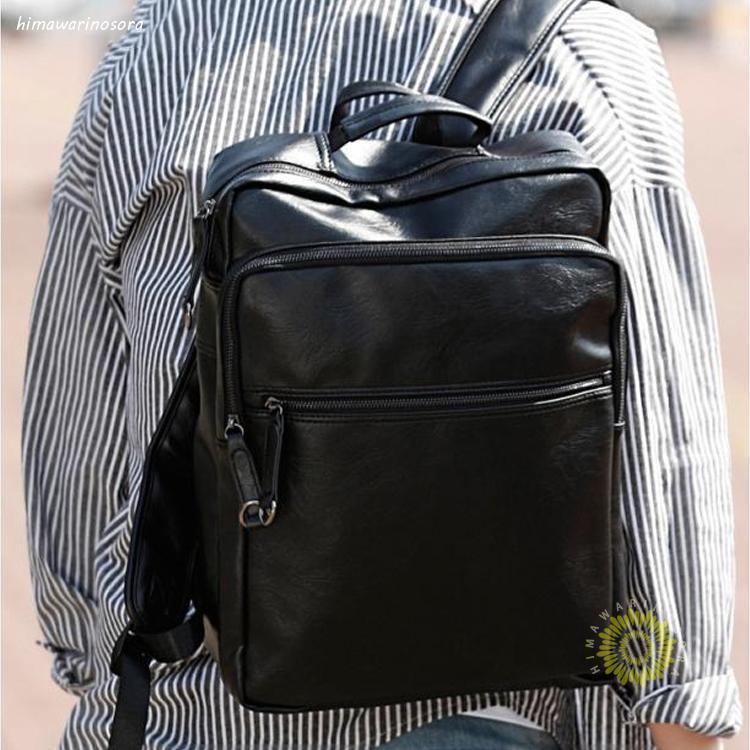 楽天合同会社Nブランドリュック メンズ リュックサック 本革 牛革 デイパック ビジネス バックパック レザー 通勤通学 旅行 出張 アウトドア 自転車鞄 カバン 男女兼用