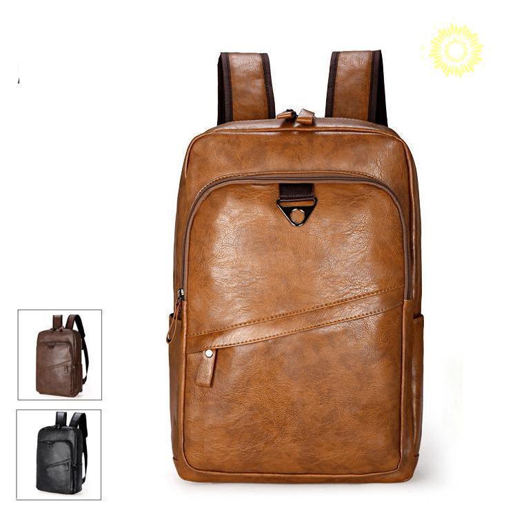 楽天合同会社Nブランドリュック メンズ リュックサック pu革 デイパック ビジネス バックパック レザー 通勤通学 旅行 出張 アウトドア 自転車鞄 カバン 男女兼用