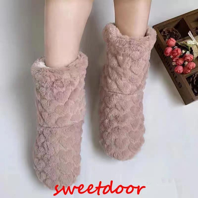 ルームブーツ ルームシューズ スリッパ 室内用 あったか ムートンブーツ ブーツ型 メンズレディース 暖..