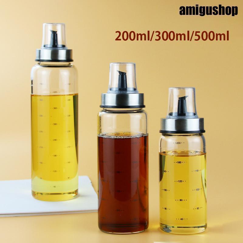 2023新品 調味料入れ 調味料ボトル ガラス 収納 液体 大容量 500ml おしゃれ 油さし 醤油さし オイルボ..