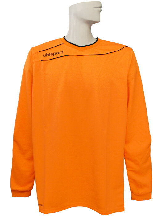 (ウールシュポルト) UHLSPORT/ストリーム 3.0/ゴールキーパーシャツ/オレンジXブラック/1005702-02/簡易配送(CARDのみ/1点限)