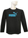 ブランド名：PUMA(プーマ)(プーマ) PUMA/長袖TシャツブラックXターコイズブルーです。素材:綿60%・ポリエステル40%140サイズ:胸幅42cmX着丈52cm150サイズ:胸幅44cmX着丈59cm160サイズ:胸幅47cmX着丈60cm※※※※※※※簡易配送について※※※※※※※ポスト投函になります。お届け日時の指定はできません。お届けまで2〜5日程度かかります。宛先不明等でお届けできず再配送になった場合、再配送料金をご負担いただきます。代引き、ケータイ払いをお選びの場合は、通常送料がかかります。●配送事故補償はありません。●送料及び合計金額はご注文後、弊社で修正いたします。●送料は350円(税込)です。(2019-04-01現在)オリジナル(自社)サイトでのご注文は銀行振り込みとクレジットカード決済のみ発送が可能です。"